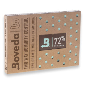 BOVEDA TWO WAY HUMIDITY CONTROL 72% RH -BOX OF 6 (SIZE: 320 GRAM)