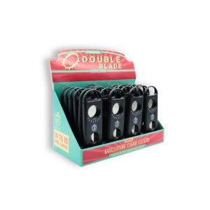 PRESTIGE CIGAR CUTTER DUAL VCUT & REGULAR CUT -BOX OF 24 (BS013)