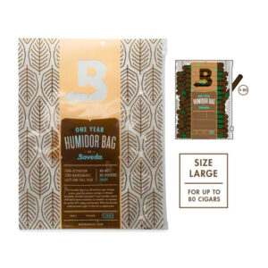 BOVEDA HUMIDOR BAG LARGE -6CT BAG