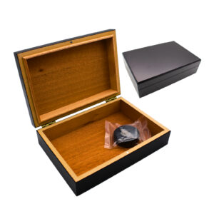 KINGSTAR BLACK TRAVEL HUMIDOR WITH HUMIDIFIER BOX