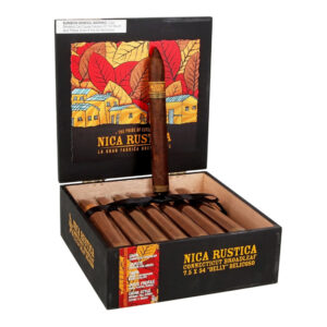 NICA RUSTICA BROADLEAF BELLY BELICOSO BOX OF 25