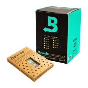 BOVEDA TWO WAY HUMIDITY CONTROL 75% RH -BOX OF 6 (SIZE: 320 GRAM)