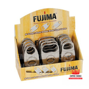 FUJIMA 56 GAUGE 3 STYLE DOUBLE BLDE CIGAR CUTTER- BOX OF 12