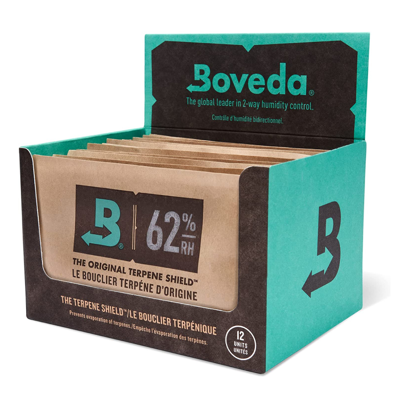 BOVEDA 62% RH (SIZE 67) HUMIDITY CONTROL -BOX OF 12