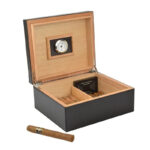 MANTELLO CIGAR DESKTOP HUMIDOR STORAGE LEATHER (25-50)