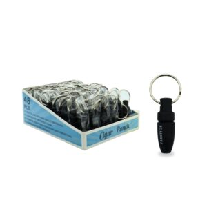 PRESTIGE CIGAR PUNCH BLACK -BOX OF 48 PCS (FF251P)