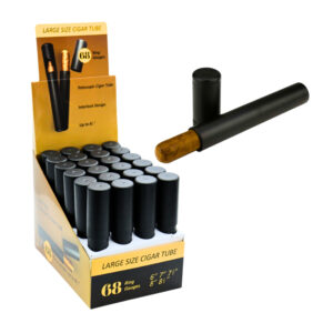 KINGSTAR TELESCOPIC CIGAR TUBE 68R - 24CT BOX