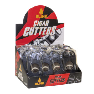 BLINK CIGAR CUTTER ROUND SHAPE -BOX OF 24 (RED-PAT23003)