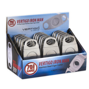 VERTIGO IRON MAN CIGAR CUTTERS-BOX OF 18