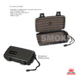 LOTUS HARD TRAVEL HUMIDOR FOR 5CT (VC-05D)