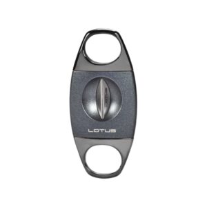 JAWS LOTUS V-CUTTER CUTV107 CIGAR CUTTER GUNMETAL